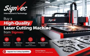 Buy a High-Quality Laser Cutting Machine from Signvec