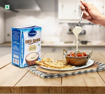 Desi Ghee 1L – Fresh Cream Ghee with Rich Aroma