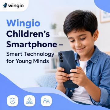 Wingio Kids Smartphone – Advanced Parental Controls for Peace of Mind