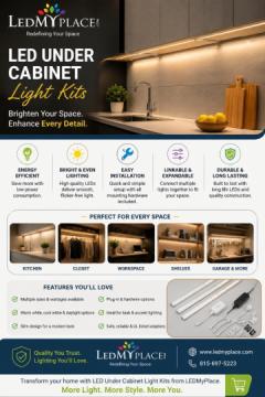 Under Cabinet Lighting - LED Task Lighting - LEDMyPlace