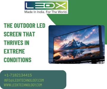 The Outdoor LED Screen That Thrives in Extreme Conditions