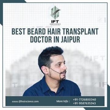 best beard hair transplant doctor in Jaipur