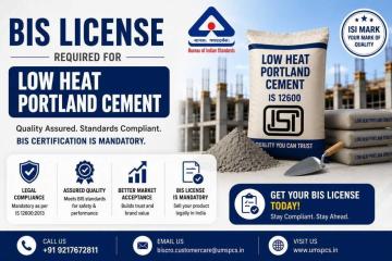 What Is the Process for a BIS License for Low Heat Portland Cement?