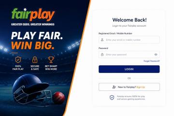 Fairplay Login Page for Registered Users