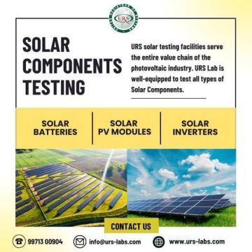 Solar Components Testing lab Services in Gurugram