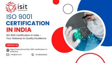 Affordable ISO 9001 Certification in India for Businesses