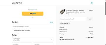 Leofoto USA: 60% OFF Sitewide + Free Shipping Over $29