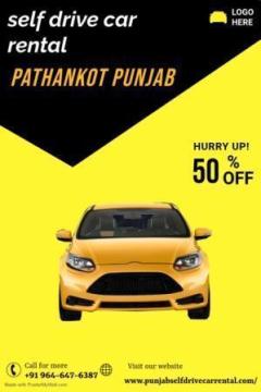 Self Drive Car Rental Pathankot Gurdaspur Dasuya And Mukerian Punjab