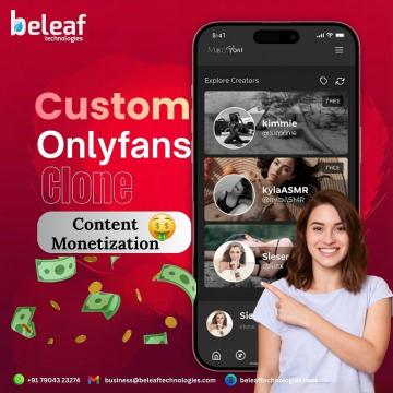 Custom OnlyFans Clone for Content Monetization