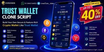 Launch Faster with a Feature-Rich Trust Wallet Clone Script with Your Crypto Business