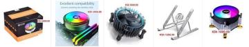 Brand New Fans and Heatsinks 80