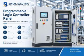 PLC Control Panel for Automated Production Lines