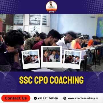 Join SSC CPO Coaching Classes | Charlie Academy India