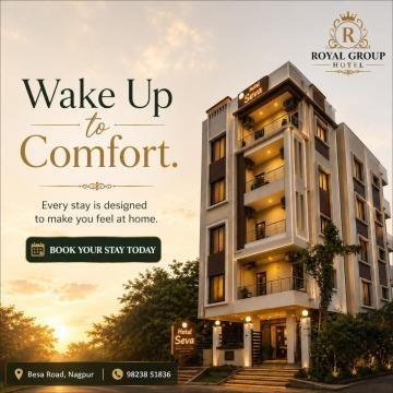 Best Hotel for Business Stay in Nagpur Royal Group Hotels Nagpur