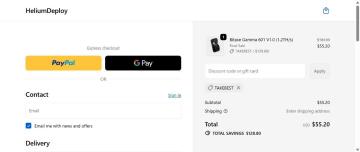 Up To 70% OFF Your Order at Helium Deploy