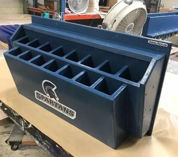 Olympian Bat Racks have huge capacity of storage