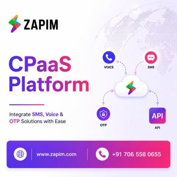 CPaaS Platform for SMS, Voice & OTP Integration | Zapim