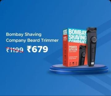 Bombay Shaving Company Beard Trimmer @ Rs 679 Worth Rs 1199 Only on Hamara Mall Use Code: SPRING20 t
