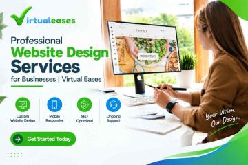 Professional Website Design Services for Businesses | Virtual Eases