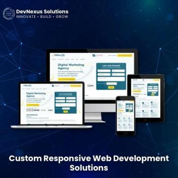 Custom Responsive Web Development Solution