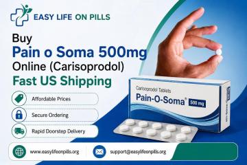 Buy Pain o Soma 500mg Online (Carisoprodol) Fast US Shipping