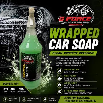 Wrapped Car Soap – pH Balanced Vinyl Wrap Car Wash Shampoo
