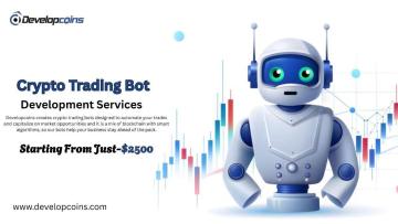 Premium Crypto Trading Bot & AI Token Development Services | Developcoins