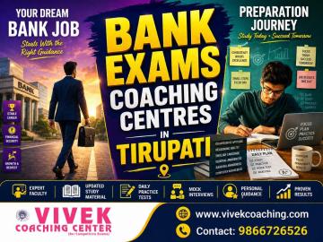 Prepare for Bank Exams with Vivek Coaching Centre in Tirupati