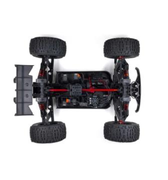 Arrma 1/5 Outcast 8S EXB AVC 4X4 RTR Brushless Stunt Truck, Black (MEGATRONTOYS)