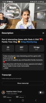 Fun & Interesting Game with Dadu & Didi Family Time Vlog YouTube