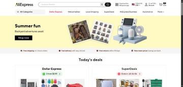 AliExpress: Up to $130 OFF All Purchases of $39 - $649+