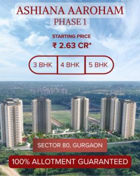 Ashiana Aaroham, Sector 80, Gurgaon – A Family-Centric Township for Modern Urban Living