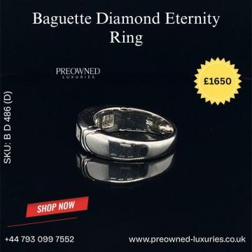 Stunning Baguette Diamond Ring - Sophisticated Style at a Great Price
