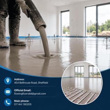 Precision Flowing Concrete Installation for Modern Floors