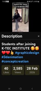 Students after joining K-TEC INSTITUTE