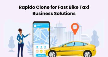 Rapido Clone for Fast Bike Taxi Business Solutions