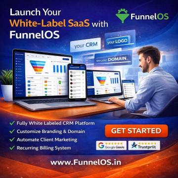 All-in-One Agency CRM & Automation Platform – FunnelOS