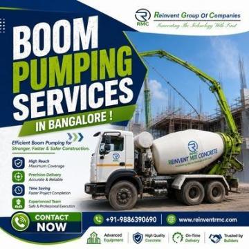 Boom Pumping Services In Bangalore