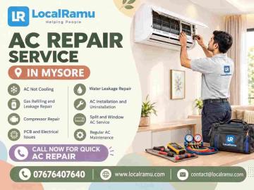 Smart AC Repair Service in Mysore LocalRamu