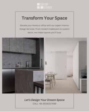 Elevate Your Home Style with Expert Interior Design by G Cube Studios