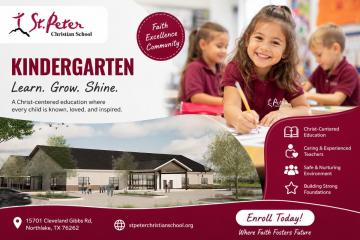 Kindergarten Program | Northlake, TX Christian School