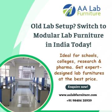 Old Lab Setup? Switch to Modular Lab Furniture in India Today!