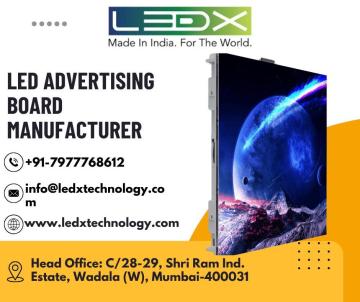 LED Advertising Board Manufacturers for High-Impact Displays