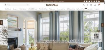 27% OFF Everything on Twopages Curtains