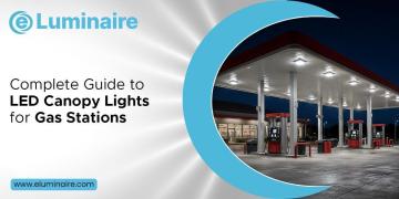 Gas station LED lighting manufacturer | eLuminaire