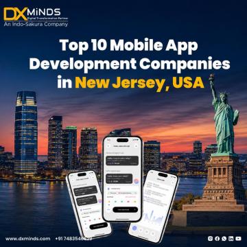 Top 10 mobile app development companies in New Jersey USA