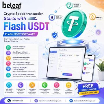 Crypto Speed transration Starts with Flash USDT