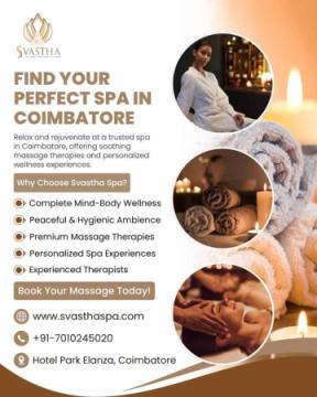 Find Your Perfect Spa in Coimbatore