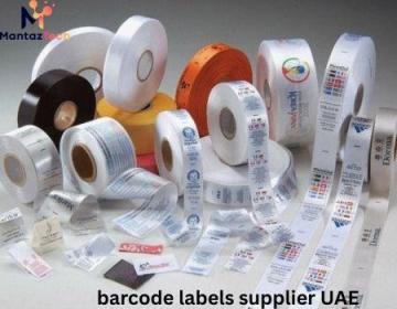 How does a barcode labels supplier UAE support warehouse operations?
