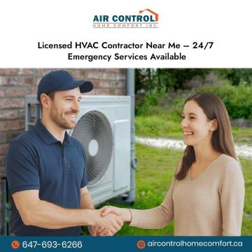 Licensed HVAC Contractor Near Me – 24/7 Emergency Services Available